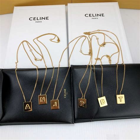 celine alphabet necklace p|celine alphabet charms.